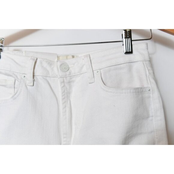 Seven For All Mankind Jeans Womens 28 White Mega Flare Denim Boho Western NEW - Picture 5 of 14